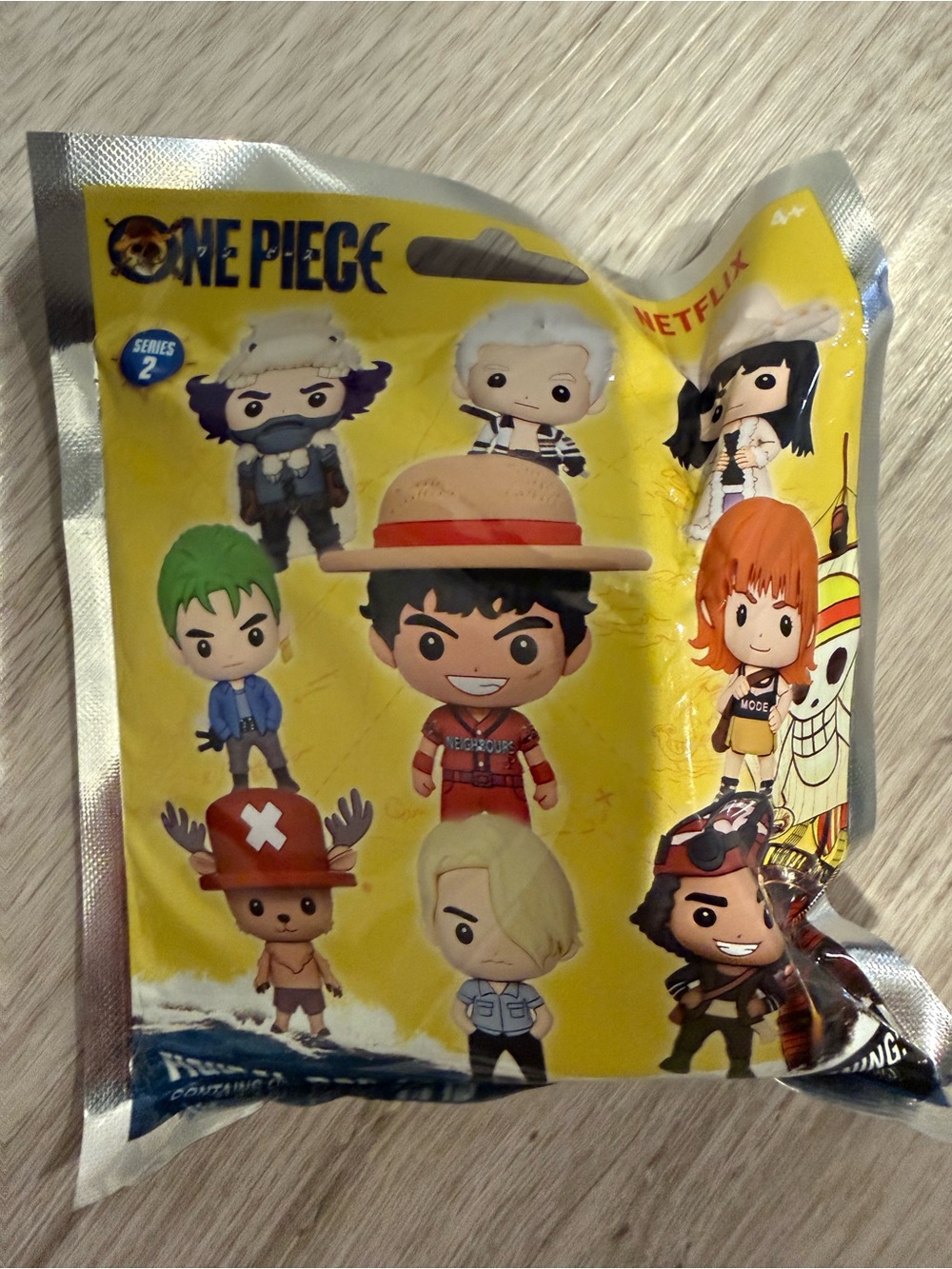 One Piece Series 2 Key Chain New and Sealed in Bag